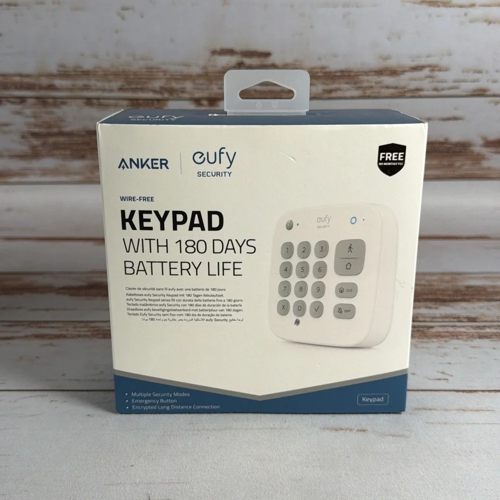 Eufy Security Smart Home Keypad T8960 Add-On for HomeBase Open Box